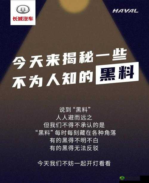 黑料网独家爆料曝光揭秘：深入揭秘不为人知的秘密
