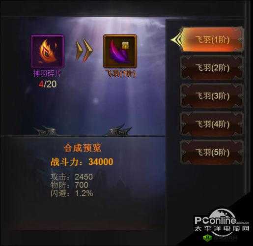 永恒仙域神羽系统玩法攻略:翅膀养成与技能搭配