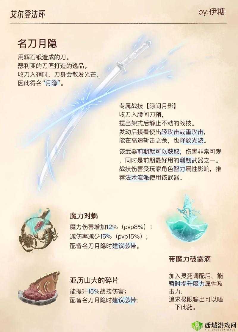 艾尔登法环：冰属性武器的正确用法