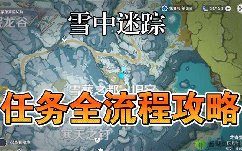原神雪山迷踪任务完成攻略，资源管理的高效指南