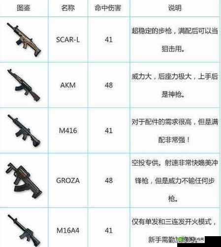 绝地求生全军出击配件有哪些？配件装备详解