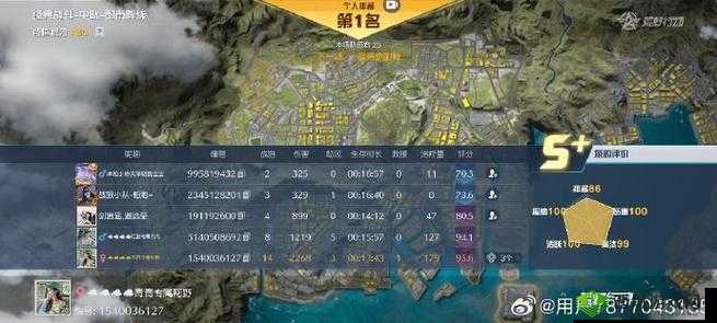 荒野行动，战绩与Rating的深度解析